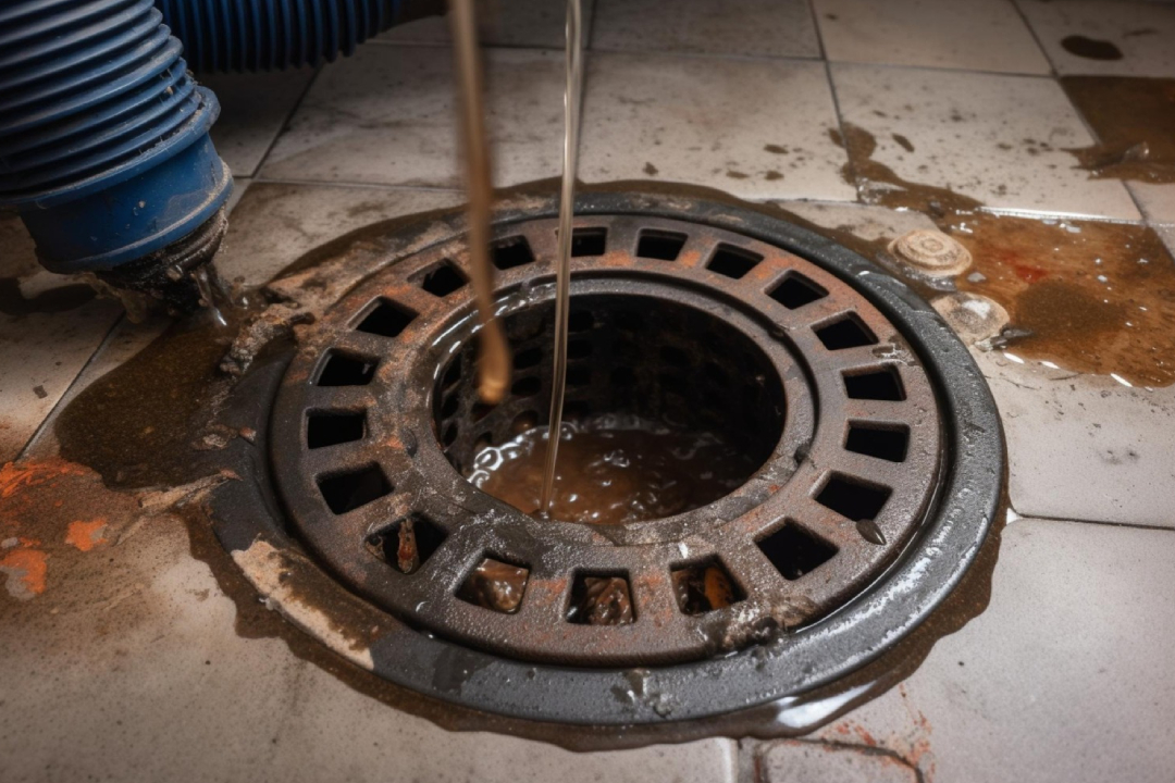 Foul smells from drains or outside your property