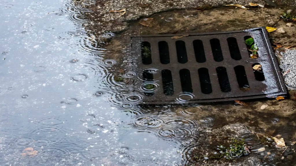 Blocked Manhole