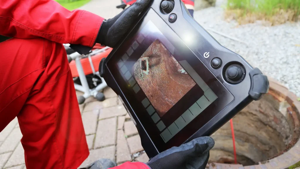 CCTV Drain Survey Screen